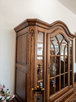 Luxusní jídelní komplet - zaruka - super stav - celodřevěný - 5