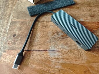 USB-C hub, duální 4K dokovací stanice 9 v 1 - 5
