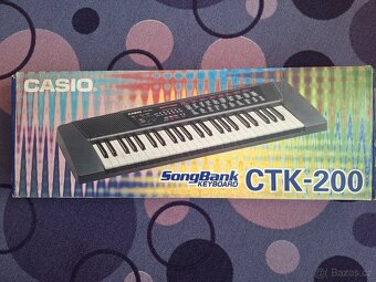 Elektronické klávesy Casio CTK 200 (Náchod) - 5