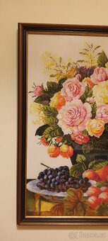 Velký ručně vyšívaný obraz - 5