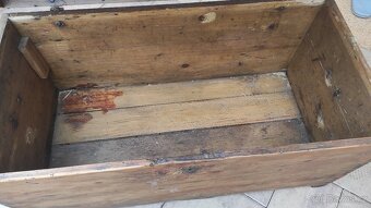 Velká dřevěná truhla - 5
