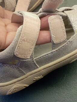 Třpytivé sandálky pro holcičku DD STEP vel. 27 - 5