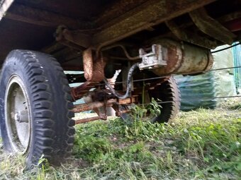 Vlek za traktor, vyklápěcí - 5