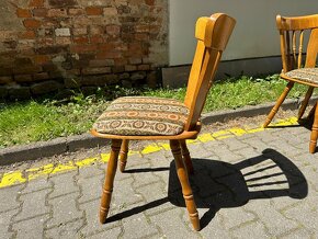 15ks Rustikální židle čalouněné. GASTRO - 5