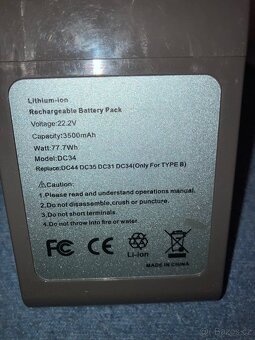 Náhradní baterie Aryee V7, 4600mAh - 5