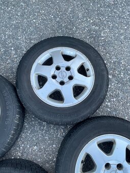 Sada alu kol Opel 5x110 r15 195/65r15 - 5