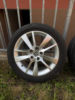 Alu 5x112 r17 Letní pneu Originál Škoda - 5