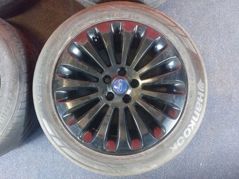 ALU disky Ford 5x108 R17 s letními pneu 215/55 R17 - 5
