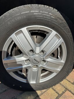 Alu 5x120 VW Transporter T5 R16 zimni pneu - 5
