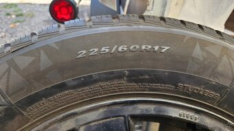 Zimní Sada Alu 5x114.3 225/60 R17 Nexen - 5