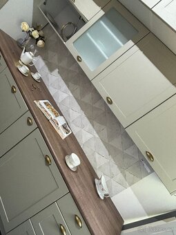 Moderní nepoužitá kuchyně NATALI krémová - 5