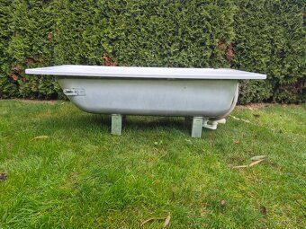 Plechová vana 160x70 s nožičkami - 5