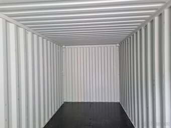Lodní kontejner 6m – námořní modrá barva - 5