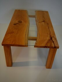 NOVÝ Konferenční stůl - dub - 5