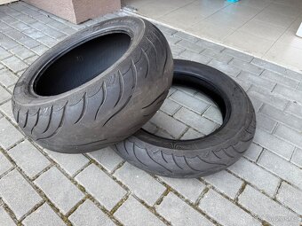 2x Avon Cobra chrome na Triumph Rocket - 5