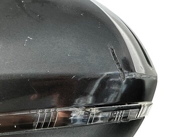 Levé zpětné zrcátko šedá metalíza LX7U Audi A6 4G allroad 13 - 5