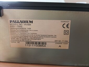 Palladium VHS Videorekordér VN-684 - 5