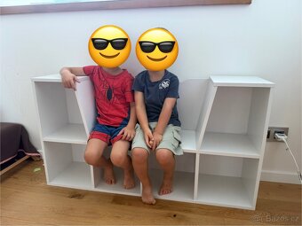 Dětská knihovna s posezením Feria - 5