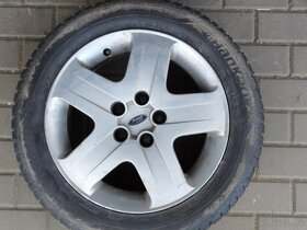 Prodám disky FORD Focus II s pneu 205x55x16 - 5