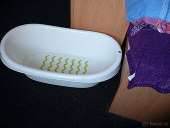 Vanička s lehatkem ,přebalovací podložka - 5