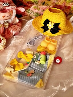 2, 3 🎀Oblečky-klobouk pro LABUBU,LAFUFU ,MONČIČÁK - 5