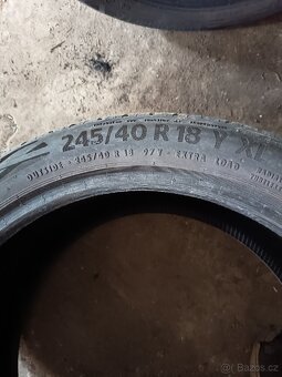 Letní 2kusy letní pneumatiky 245/40/18 - 5