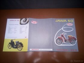 JAWA 50 model 555-prospekt- MOTOKOV - 5