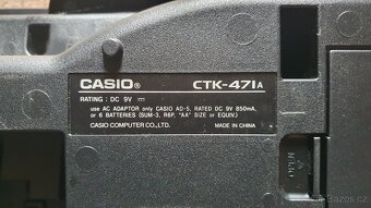 Casio CTK-471A - Pianino, klávesy, keyboard - 5