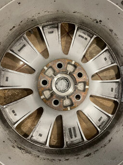 ALU kola na Opel Zafira 5x115 + celor. pneu v ceně - 5