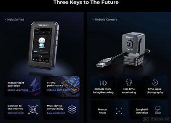 Creality Nebula Smart Kit, 4,3palcový Nebula Pad + kamera Na - 5