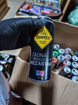Plechovky od Energy Drinků Semtex - 1 - 5