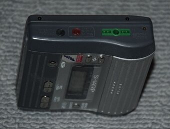 Minidisc SHARP MD-MT290,MDLP, media,sluch, manual, dig.kabel - 5