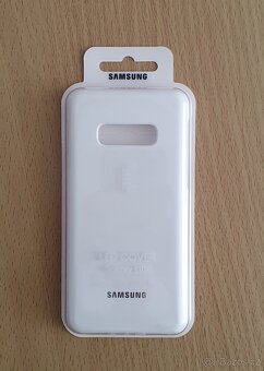 Originální Samsung LED zadní kryt pro Galaxy S10e bílý - 5