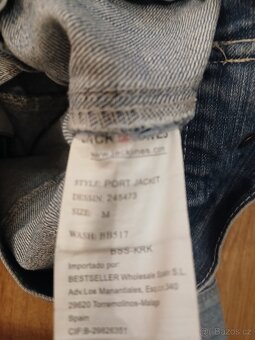 Pánská džínová bunda Jack & Jones vel. M - 5