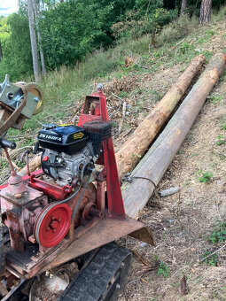 Rezervace do 3.8.Naviják na malotraktor, dumper, železný kůň - 5