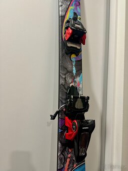 TOP freeride lyže Atomic Bent 110 + Marker Duke PT + pásy - 5