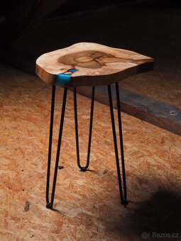 Konferenční stolky z ořechu - 5