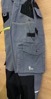 Canis CXS Stretch Montérky pracovní kalhoty s laclem - 5