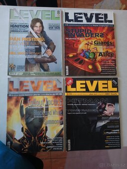 Časopisy LEVEL č. 1 - 5