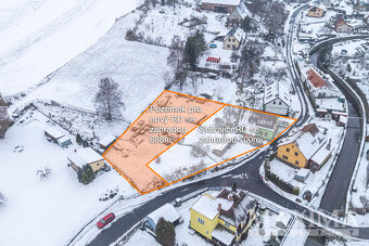 Pozemek  o ploše 888 m2 - Česká Lípa, Dolní Libchava - 5