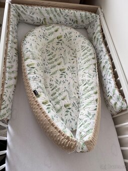 Set do postýlky hnízdečko mantinel zavinovačka - 5