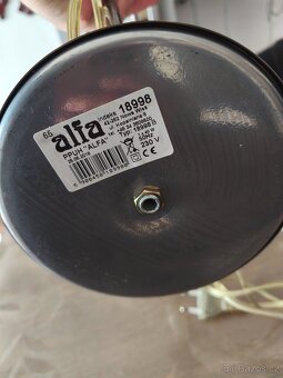 Chromová lampa ,alfa. - 5
