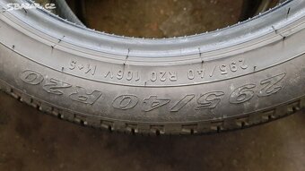 Prodám 2 x letní pneu Pirelli 295/40/20. - 5