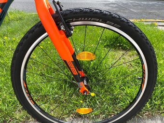 26" lehké kolo Rock Machine alu rám XS 14" jak nové - 5