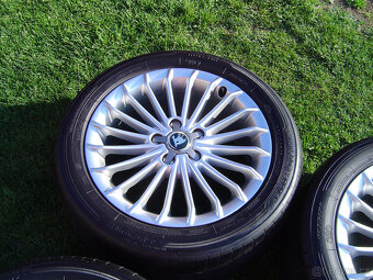 4 XLETNÍ HLINÍKOVÁ KOLA ŠKODA OCTAVIA SCOUT,YETI 225/50 R17. - 5