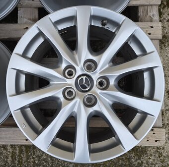 ORIGINÁL MAZDA HLINÍKOVÉ DISKY 5x114,3 R17 - 5