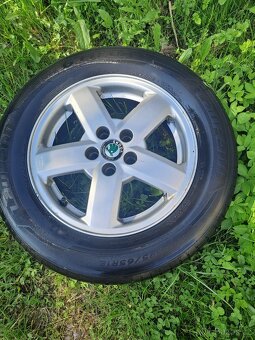 Alu kola 5x100 Octavia,Fabia,Roomster,Rapid 195/65 R15 - 5