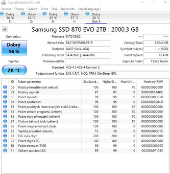 SSD Samsung 870 evo 2TB - 5