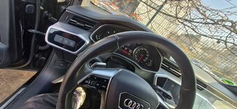 Zkoseny triramenny volant audi A6 4K sline F1 MF - 5