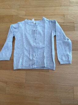 Rozpínací bavlněný svetr velikost 104 sada - 5